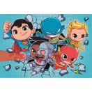 Liga Dreptății Mini Friends Puzzle Clementoni DC Super Hero 2x60 buc