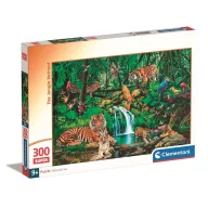 Animale Jungle Retreat Puzzle Clementoni de 300 de piese