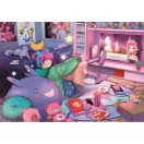 Colorat Game Lovers Puzzle Cameră de Fete 300 de piese Clementoni