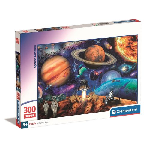 Spațiu Space Mission Puzzle cu 300 de piese Clementoni Planete