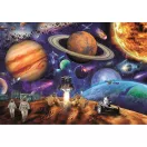 Spațiu Space Mission Puzzle cu 300 de piese Clementoni Planete