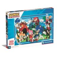 Sonic Ariciul Crew Puzzle Clementoni de 300 de piese