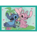 Disney Lilo și Stitch Puzzle Clementoni 4 în 1