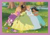 Prințesele Disney Colloquy Puzzle 4 în 1 Clementoni