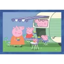Purcelușa Peppa Adventures Puzzle Clementoni 4-în-1