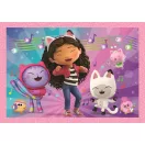 Gabby's Dollhouse Dreamy Puzzle 4 în 1 Clementoni