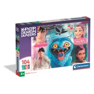   Fetele Kpop la vânătoare de demoni Heart Hunter Puzzle Super Clementoni cu 104 piese
