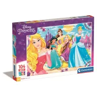   Prințesele Disney Kingdom Puzzle maxi 104 de piese Clementoni