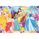 Prințesele Disney Kingdom Puzzle maxi 104 de piese Clementoni