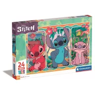  Disney Lilo și Stitch Evile Puzzle maxi de 24 de piese Clementoni