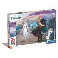   Disney Regatul de gheață Royal Family Puzzle maxi Clementoni 24 piese