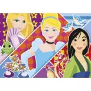 Prințesele Disney Puzzle 2x20 de piese Clementoni