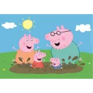 Purcelușa Peppa Free Day Puzzle Clementoni de 2x20 piese