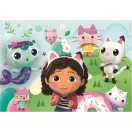 Gabby's Dollhouse Meadow Puzzle Clementoni 2x60 piese