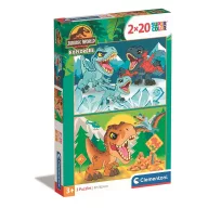 Dinozaur Explorers Puzzle Clementoni 2x20 piese