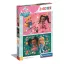 Alice în țara minunilor Flowers Disney Alice Wonderland Bakery puzzle 2x60 piese Clementoni