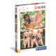 Animale Brothers in Fur Puzzle Clementoni 2x60 piese