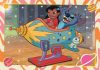 Disney Lilo și Stitch Galactic Vacation Puzzle Clementoni de 2x60 piese