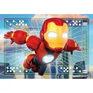 Avengers Hero Squad Iron Man și super echipa 2x20 de piese puzzle Clementoni