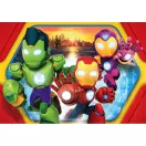 Avengers Hero Squad Iron Man și Super Echipa 24-Piese Maxi Puzzle Clementoni