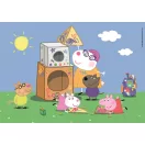 Purcelușa Peppa Family Fun Puzzle Clementoni 2x60 de piese