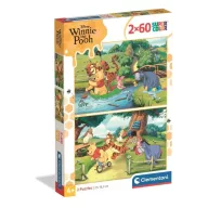  Disney Winnie de Pluș Funny Day Puzzle Clementoni 2x60 piese