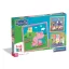 Purcelușa Peppa Family Puzzle Clementoni 3x48 pcs