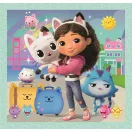 Gabby's Dollhouse Travel Puzzle Clementoni 3x48 pcs