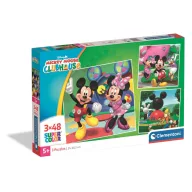 Disney Mickey Clubhouse Puzzle Clementoni de 3x48 buc
