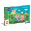 Purcelușa Peppa Muddy Puddle Puzzle maxi 104 piese Clementoni