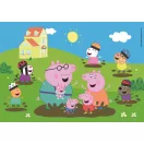 Purcelușa Peppa Muddy Puddle Puzzle maxi 104 piese Clementoni