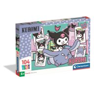 Hello Kitty Kuromi Puzzle Clementoni cu 104 piese