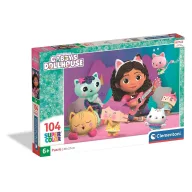 Gabby's Dollhouse Puzzle Clementoni de 104 piese