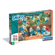 Strumfii Forest Puzzle Clementoni cu 104 piese