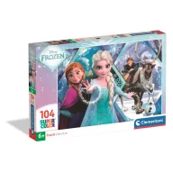   Disney Regatul de gheață Ice Kingdom puzzle Clementoni de 104 piese