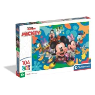 Disney Mickey Colorsplash Puzzle Clementoni de 104 piese