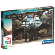   Cum să-ți dresezi dragonul Arena Puzzle Clementoni cu 104 piese