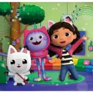 Gabby's Dollhouse Playland Puzzle Clementoni 3x48 piese