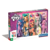 Micul meu ponei Cutie Marks Puzzle Clementoni de 104 piese