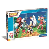 Sonic Ariciul Amy Rose 104 piese maxi puzzle Clementoni
