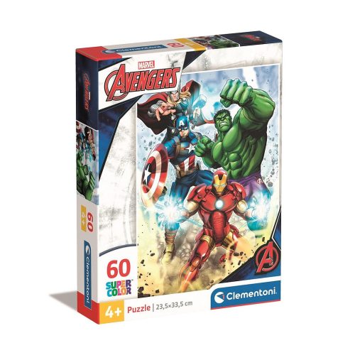 Avengers Earthquake Puzzle Clementoni cu 60 de piese