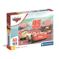 Disney Mașini Racing Team Puzzle Clementoni de 60 piese