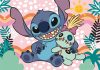 Disney Lilo și Stitch Scrump’s Day Puzzle Clementoni de 60 de piese