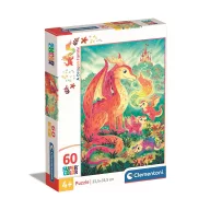 Dragon Family Puzzle Clementoni de 60 piese
