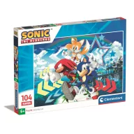 Sonic Ariciul Star Puzzle Clementoni de 104 piese