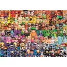 Stumble Guys Every Character Puzzle imposibil Clementoni de 180 de piese