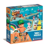 Stumble Guys Rainbow Puzzle Clementoni cu 180 de piese