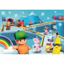 Stumble Guys Rainbow Puzzle Clementoni cu 180 de piese