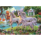 Unicorn Waterfall Puzzle Clementoni de 180 de piese
