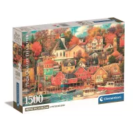   Orașe Good Times Oraș Portuar 1500 piese Compact puzzle Clementoni